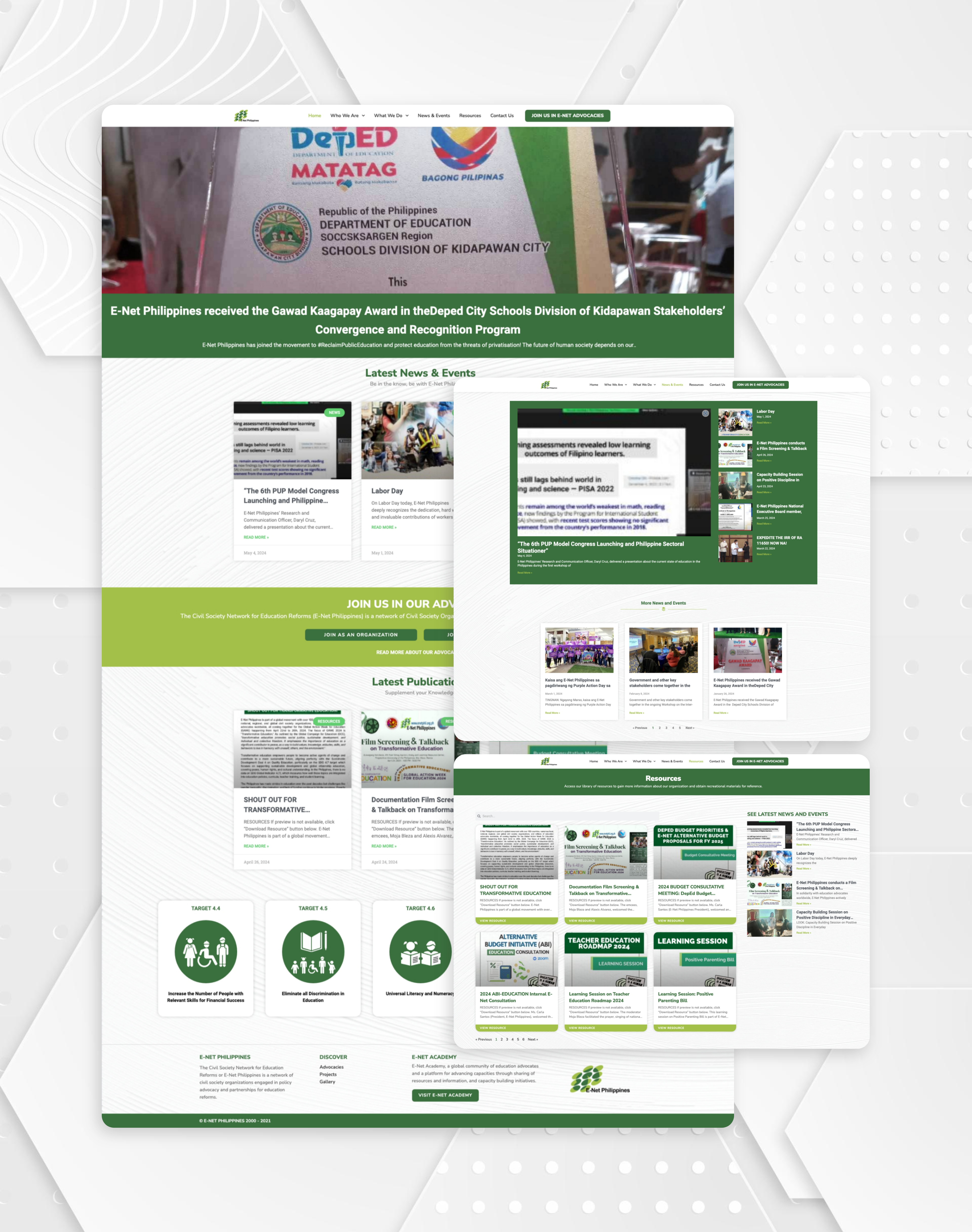 E-Net Philippines Website