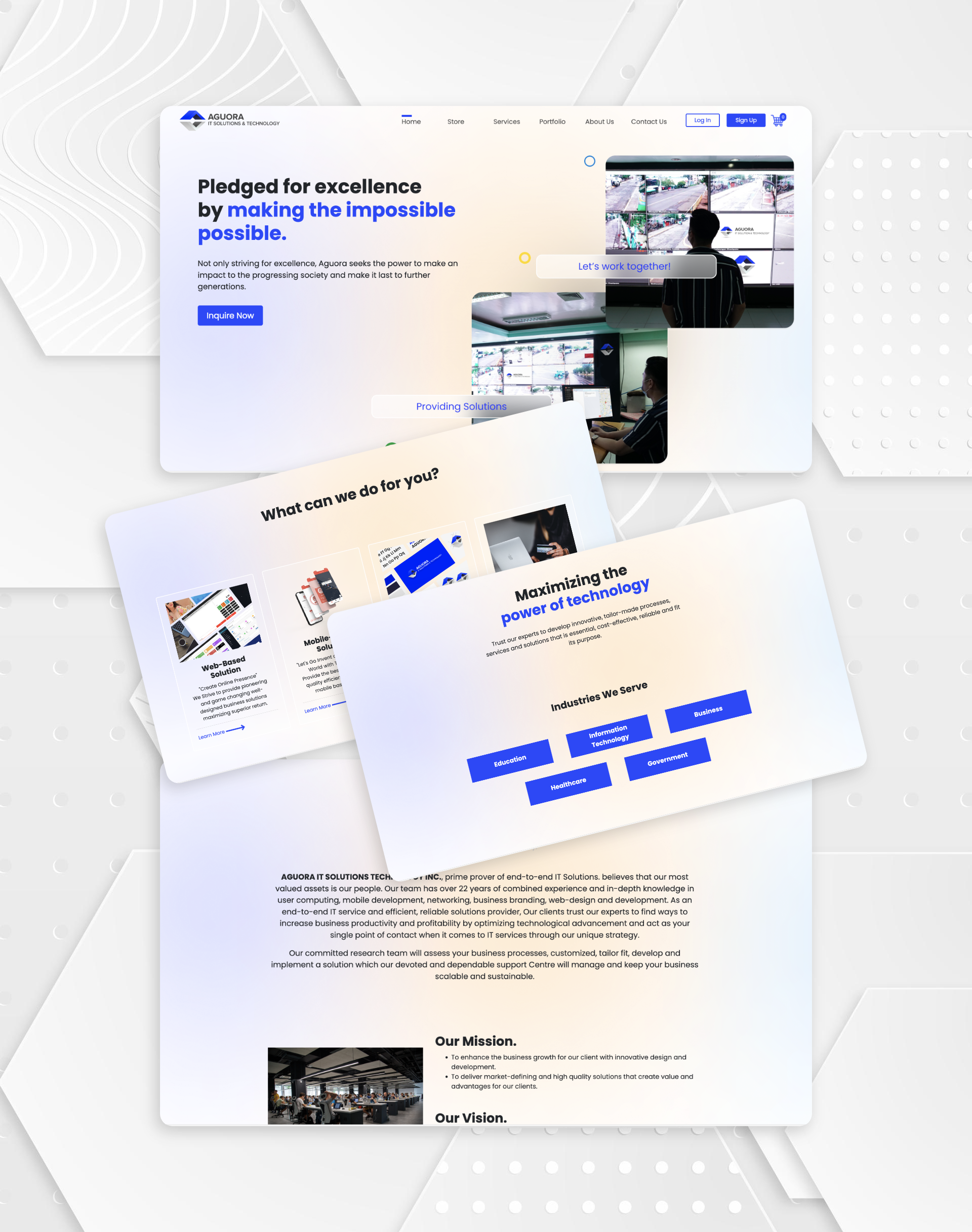 Aguora Company Website